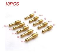 10pcs For MIKUNI For Pilot Jets for TM and For TMX Carburetors 1032 5 with 8 Bleed Holes Metal Construction