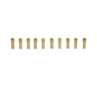 10pcs For Mini Drill Collet Chuck Set For Rotary Tools, 4.8mm Shank Brass Adapters With 0.5mm To 3.2mm Clamping Range For Grinding And Polishing Tasks(4.8mm)