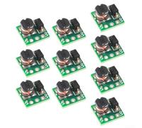 10pcs for mini Step Up Converter Board 5V 3.3V Voltage Regulator 150KHz for frequency for Sensor Power Supply Low Current Applications Tiny Design(3.3V)