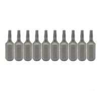 10pcs for Torx Screwdriver Bits, 25mm Long with Hex Shank for Electricians and Mechanics ()