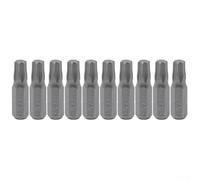 10pcs for Torx Screwdriver Bits, 25mm Long with Hex Shank for Electricians and Mechanics ()