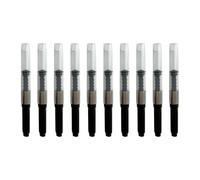10PCS Fountain Pen Inks Converters European Compatibility Spirals Loading Systems Metal Seal Leakproof Design Inks Pen Converter