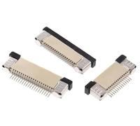 10pcs FPC Connector 0.5mm/1.0mm Pitch Drawer type Upper/Bottom contact Type Socket FFC Flat Cable 4P 5P 6P 8P 10P-60Pin