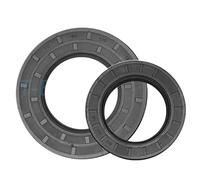 10Pcs Framework Oil Seal ID 12/12.5/13/13.5/14/14.5mm Nitrile Butadiene Rubber Gasket Ring Cover Double Lip with Spring