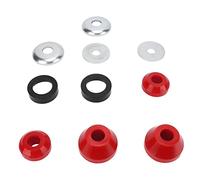 10pcs Front Suspension Radius Arm Bushing Kit, Replacement for Bronco Explorer, Rubber Metal Bushings with Gaskets for Enhanced Vehicle