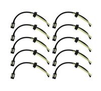 10Pcs Fuel Hose Pipe Kit W/Fuel Filter for 4 Stroke Trimmer Brushcutter Lawnmower Garden Repair Tools Lawn Mower Trimmer Supply