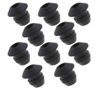 10pcs Fuel Tank Hose Grommets for Lawn Mowers Rubber Washers Oil Leakage, Compatible with BG75 and More