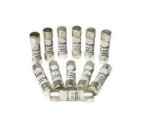 10PCS Fuse C10G0.5 C10G1 C10G2 C10G4 C10G6 C10G8 C10G10 C10G12 C10G16 C10G20 C10G25 C10G32 0.5A-32A 10 * 38mm(C10G8 8A)