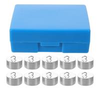 10pcs G Metal Hook Weight with Hanger Slotted Mass Set