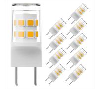 10pcs G8 Led Bulb 3W Equivalent to G8 Halogen Bulb 20W-25W