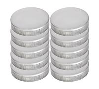 10Pcs Galvanized Round Fence Post CapsDurable Iron Tops for Deck Dock Lamp & Piling Posts160mm Protective Covers for Enhanced Outdoor Aesthetics