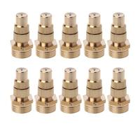 10PCS Garden Irrigation Brass Adjustable Misting Nozzle High Atomization Missing Nozzle for Irrigation Tools