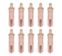 10pcs Gas Cutting Nozzle Heat High Concentricity Strong Flame Gathering Ability Welding Nozzle (3#)