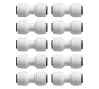 10pcs General Water Filter Adapter Set Fast Installation Faucet Tube Fittings Purifiers Coupling Joints for Home Use Drip Free Faucet Adapter Kit