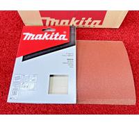 10pcs Genuine Makita Sanding Sheet 114mm x 140mm Fits 18v LXT DBO482Z - 180G