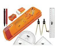 10pcs Geometry Set Mathematical Drawing Geometry Instruments Camlin