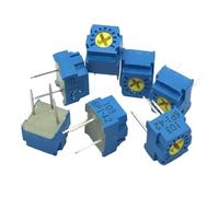 10pcs GF063P1 102 103 2K/5K10K/20K/50K/100K/200K/500K 105 100 200 500 Potentiometer Connector replace 3362P(200 Ohm)