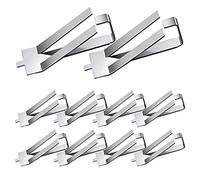 10pcs Glass Bed Spring Turn Clips for 3 Hot Bed Printing Platform Grid Fixed Clamp Spring Steel Clips