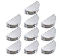10pcs Glass Mounts Multipurpose Brackets Holders for Safe & Elegant Display Solution in Various Setting Retail Display Glass Grip