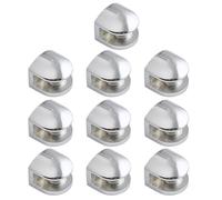 10pcs Glass Mounts Multipurpose Brackets Holders for Safe & Elegant Display Solution in Various Setting Holder