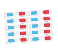 10Pcs Glasses for Movies and Gaming Viewing Glasses Lightweight Durable Design for Home Theater Easy to Use for Adults