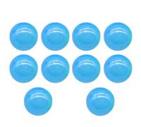 10PCS Glorbs Balls, Glow in the Dark Sticky Balls for Ceiling, Luminous Fluorescent Stress Balls, Glorbs Sticky Wall Balls Fidget Toys for Kids & Adults, Jumping Anxiety Relief Toy (Blue,4.5cm)