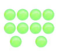10PCS Glorbs Balls, Glow in the Dark Sticky Balls for Ceiling, Luminous Fluorescent Stress Balls, Glorbs Sticky Wall Balls Fidget Toys for Kids & Adults, Jumping Anxiety Relief Toy (Green,6cm)