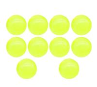 10PCS Glorbs Balls, Glow in the Dark Sticky Balls for Ceiling, Luminous Fluorescent Stress Balls, Glorbs Sticky Wall Balls Fidget Toys for Kids & Adults, Jumping Anxiety Relief Toy (Yellow,4.5cm)