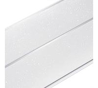 10PCS Gloss PVC Wall Panels 260 x 25 cm, Tongue & Groove Interlocking Bathroom Shower Panelling, 5mm Waterproof Wall Cladding for Bathroom Kitchen Ceiling & Any Room