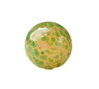 10pcs Glow-in-the-dark glass marbles Colourful game marbles Fish tank decoration yo-yo beads(Green-16mm)