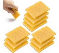 10PCS Glue Residue Pick-Up Eraser Rubber,2 * 2.8inch Abrasive Cleaning Eraser,Rubbers Eraser Sticks,Rubber Cleaning Eraser for DIY Art Projects Removing Adhesive and Residues from Paper Plastic