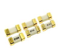 10pcs Gold Foot 1808 125V 0451 SMD Fast Blow Fuse 0.25A 0.5A 0.75A 1A 2A 3A 4A 5A 6A 7A 8A 10A 15A Ultra-Rapid Fuses Fuse Protected circuits (Size : 10A 1808)