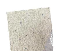 10Pcs Gold Silver Sequins Lace Gauze Art Paper Scrapbooking Decorate DIY Junk Journal Planner Collage Background Material for Writing Drawing Scrapbooking(Olive Green)