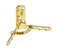 10pcs Golden Iron Wood Box Hinge for Jewellery Box and Wine Chest | Antique Finish, Smooth Opening Action, Quick Fitting for DIY Crafters and Box Makers, Polished Surface