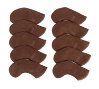 10pcs Golfs Iron Head Covers Elastic Protectors Golfs Headcover Driver Covers For Indoor Outdoor Use Elastic Iron Head Sleeves