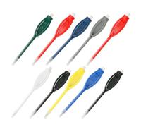 10pcs Golfs Scorekeeper Pencils With Eraser Leads Sport Game Scoring Tool Golfs Tournament Accessories Rectangular Clip Pencils