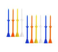 10Pcs Golfs Tees Set Low Resistance Golfs Tees Standard Base For Long Distances Hitting