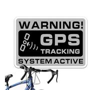 10pcs GPS Tracking Sticker - Car Alarm Sticker, Anti-Theft Decals for Bikes, Motorcycles, Trucks
