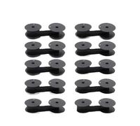 10pcs GR24 GR-24 Typewriter Carbon Ribbon 1024 EP102 Black/Red Cash Register Till Calculator Ink Cartridge Ribbon SPOOL RIBBON(GR24 Black 10pcs)