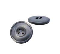 10Pcs Gray Buttons 11mm-25mm, Color 1, 15 mm 10 Pcs