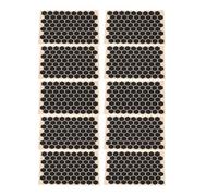 10Pcs Grip Decal Sticker, Acrylic Texture Gaming Grip Sticker, Non Slip Mobile Phone Sticker with Sweat Absorption for Mouses, Keyboard, Ultra Thin Black