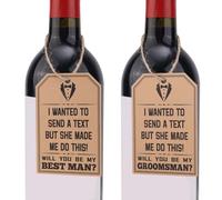 10pcs Groomsmen Proposal Cards, Will You Be My Best Man Humorous Groomsmen Invitation Cards Will You Be My Groomsman Invites Wedding Ideas Gifts Set Invitation Request for Wedding Ceremony