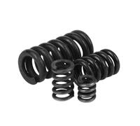 10pcs Ground Ends Compression Springs, WD 2mm, OD 11mm, Length 90mm