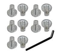 10Pcs Guitar Effect Pedal Knobs Guitar Pointers Control Knobs Potentiometer Control Knobs Easy To Install
