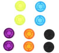 10pcs Guitar Footswitch Topper Caps for Pedal Knobs Abs | Easy Replacement, Enlarged Touchable Surface, Protecting Knobs, Single Accessory Pack, Simple Appearance