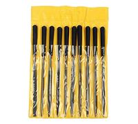 10pcs Guitar Frets Needle File Set Polished File Rasp Grinding Wood Sharpening Grinding Carving Cutting Tools Guitar Kit
