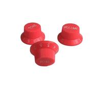 10pcs Guitar Parts A Set Of 3 PCS For Control Knobs 2 Volume 1 Tone Guitar Control Knobs Volume Tone(Pink)