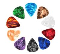 10Pcs Guitar Picks Instruments Bass Ukulele Acoustic Guitar Universal Pick For Music Pick Guitar Set Lover Playing Pro