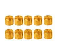 10pcs Guitar Volume Control Knobs Potentiometer Knobs 6mm Shaft Hole Amp Knob Effect Pedal Amplifier