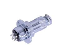 10pcs GX20 6 Pin Male to Female Connector Electrical Connector Straight Plug and Socket